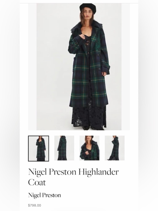 Free People Jackets & Blazers - Nigel Preston &  Free People Highlander Coat 🔥🔥🔥 Size L